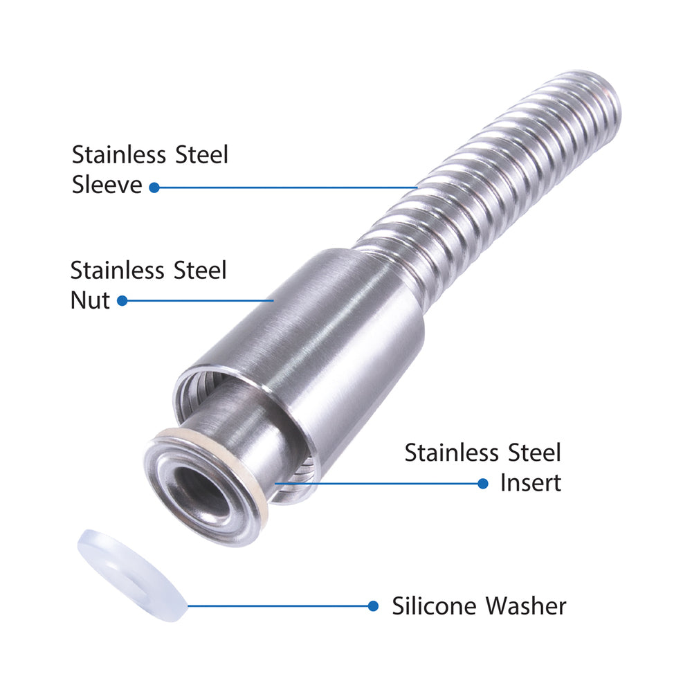 H2O SPLISH SPLASH 6 IN. DILDO DOUCHE BEIGE