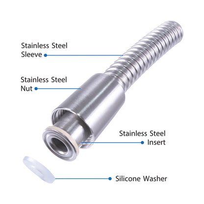 H2O SPLISH SPLASH 6 IN. DILDO DOUCHE BEIGE