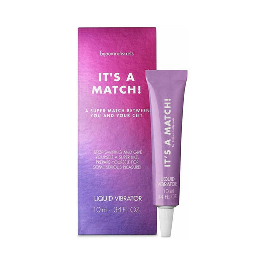 BIJOUX INDISCRETS CLITHERAPY IT''S A MATCH! LIQUID VIBRATOR TINGLING SERUM 0.34 OZ.