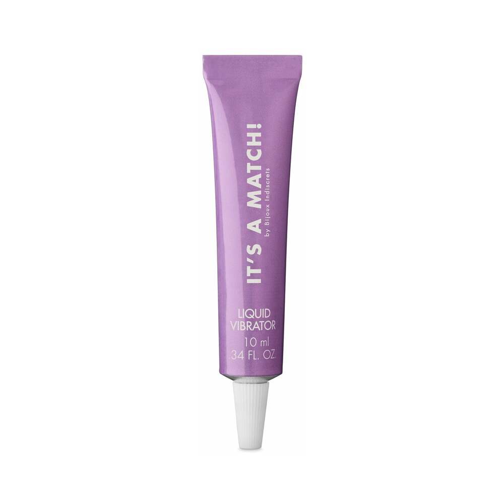 BIJOUX INDISCRETS CLITHERAPY IT''S A MATCH! LIQUID VIBRATOR TINGLING SERUM 0.34 OZ.