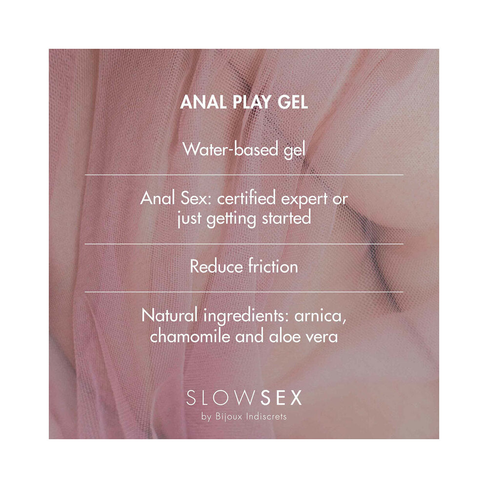 BIJOUX INDISCRETS - SLOW SEX ANAL PLAY GEL 1 OZ.