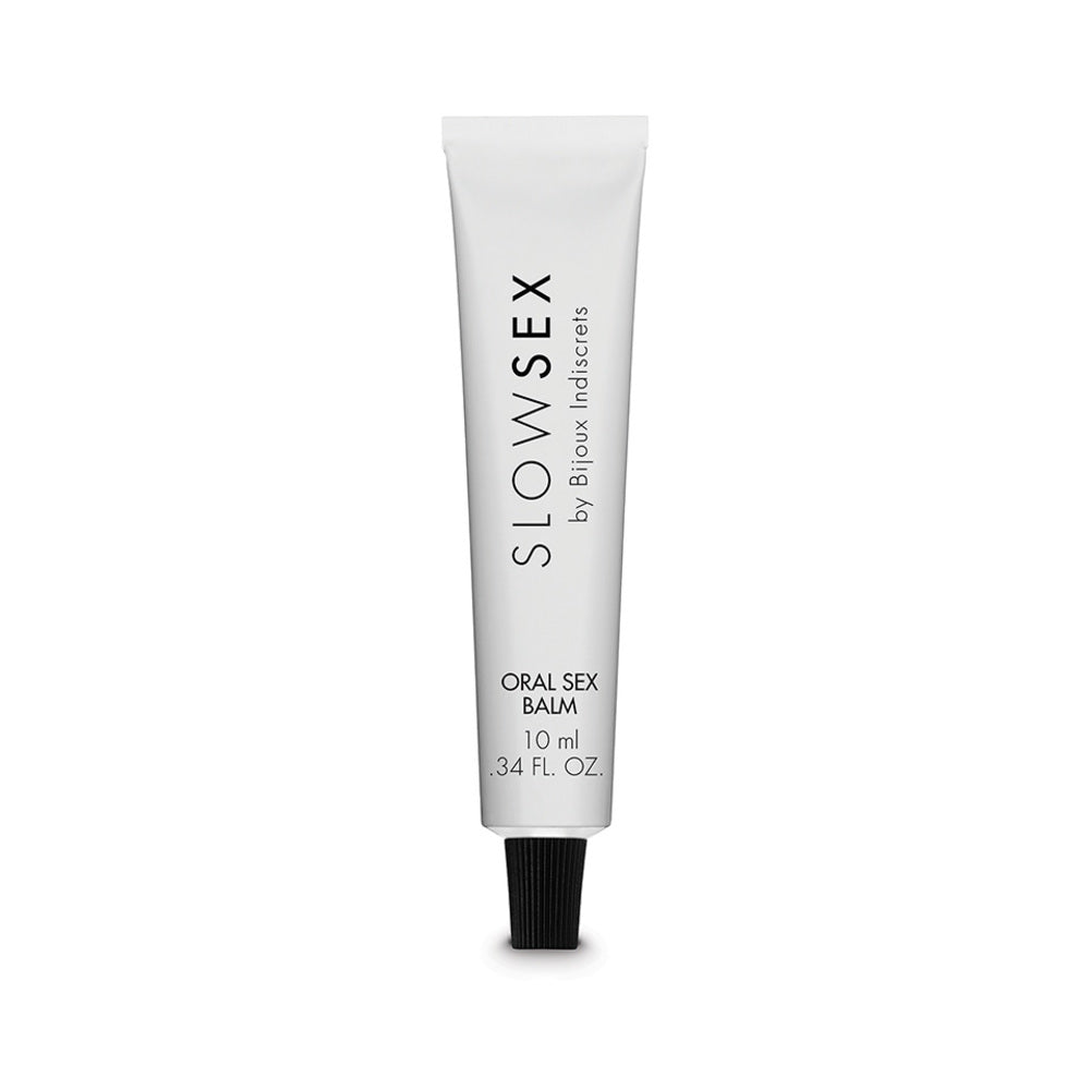 BIJOUX INDISCRETS SLOW SEX ORAL SEX BALM 0.34 OZ.