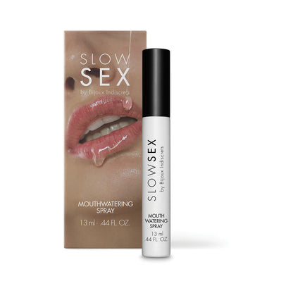 BIJOUX INDISCRETS SLOW SEX MOUTHWATERING SPRAY 0.44 OZ.