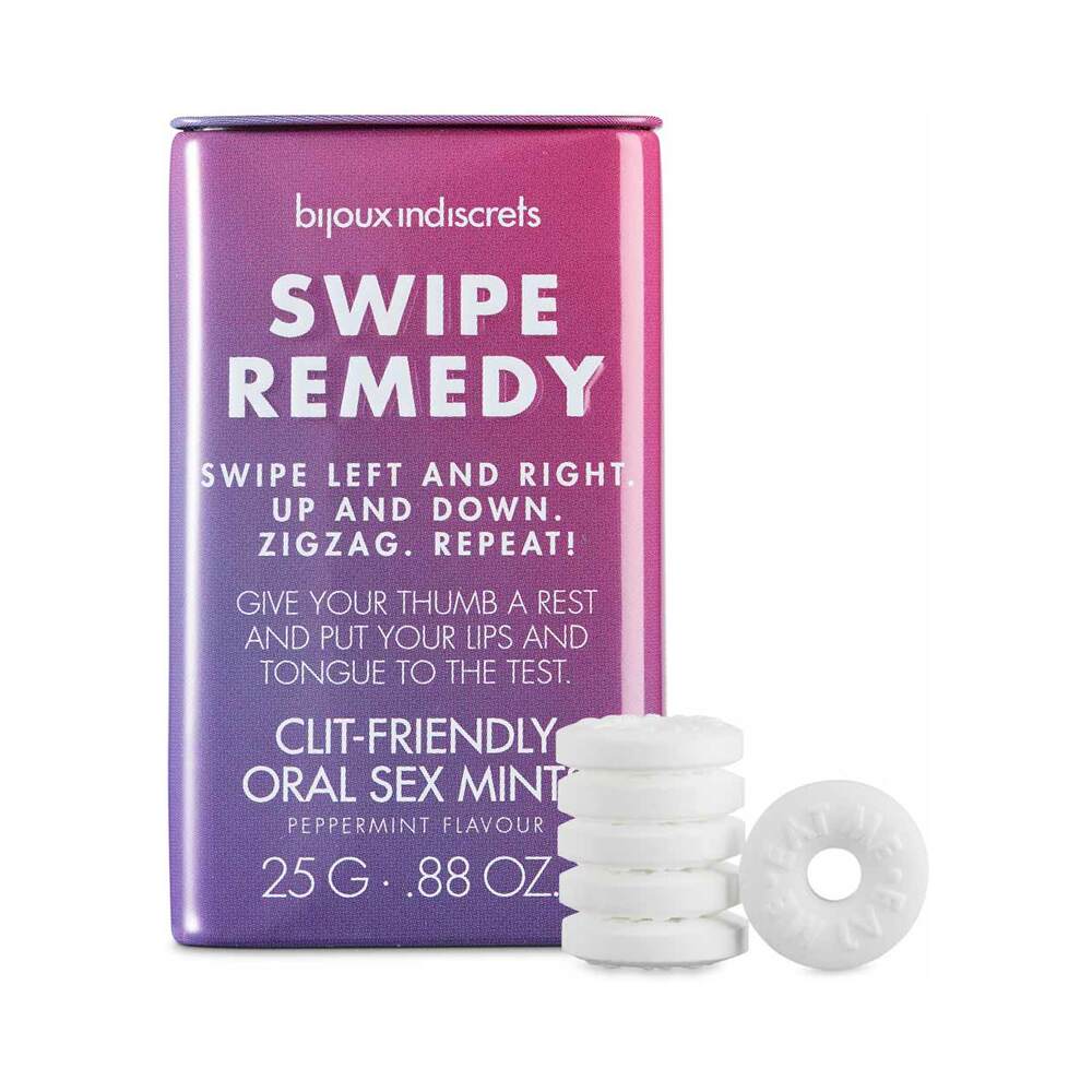 BIJOUX INDISCRETS CLITHERAPY SWIPE THERAPY ORAL SEX MINTS 0.88 OZ.