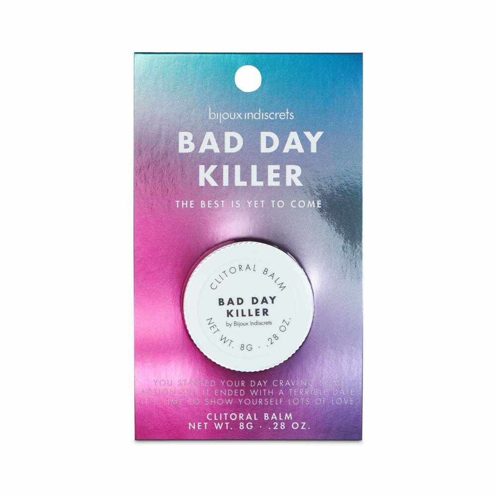 BIJOUX INDISCRETS CLITHERAPY BAD DAY KILLER CLITORAL BALM 0.28 OZ.
