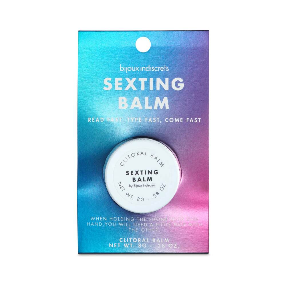 BIJOUX INDISCRETS - CLITHERAPY SEXTING CLITORAL BALM 0.28 OZ.