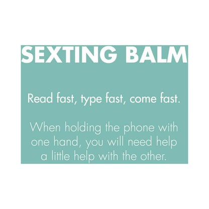 BIJOUX INDISCRETS CLITHERAPY SEXTING CLITORAL BALM 0.28 OZ.