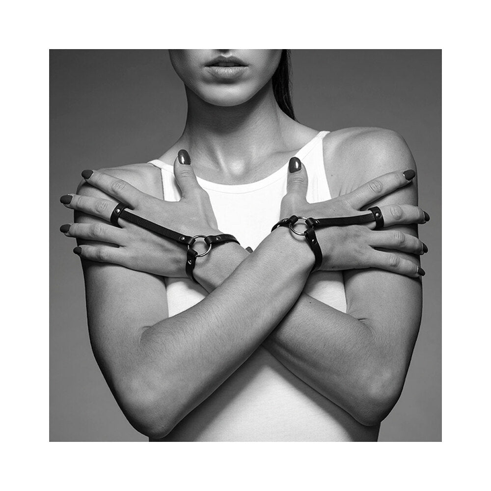 BIJOUX - INDISCRETS MAZE BRACELET / HAND HARNESS BLACK