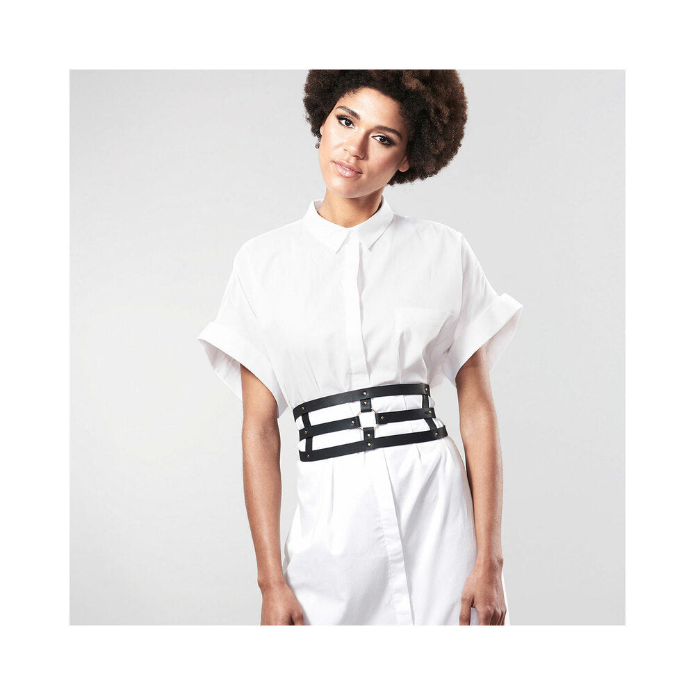 BIJOUX INDISCRETS MAZE WIDE BELT & RESTRAINTS