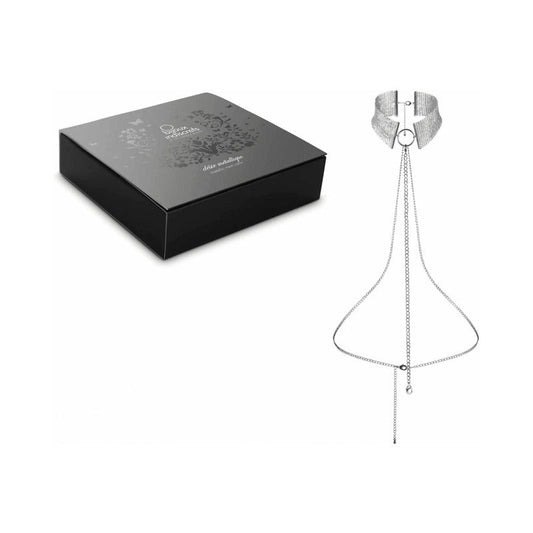 BIJOUX - DÉSIR MÉTALLIQUE BLACK METALLIC NECKLACE