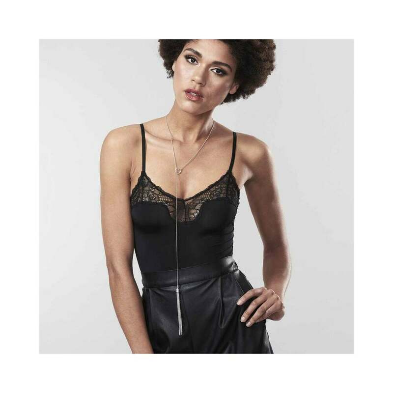 BIJOUX INDISCRETS MAGNIFIQUE CHAIN NECKLACE WHIP SILVER