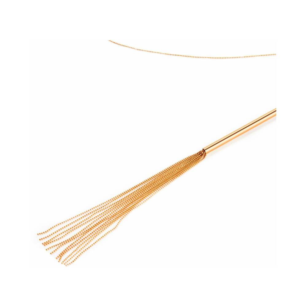 BIJOUX INDISCRETS MAGNIFIQUE CHAIN NECKLACE WHIP GOLD