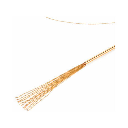 BIJOUX INDISCRETS MAGNIFIQUE CHAIN NECKLACE WHIP GOLD