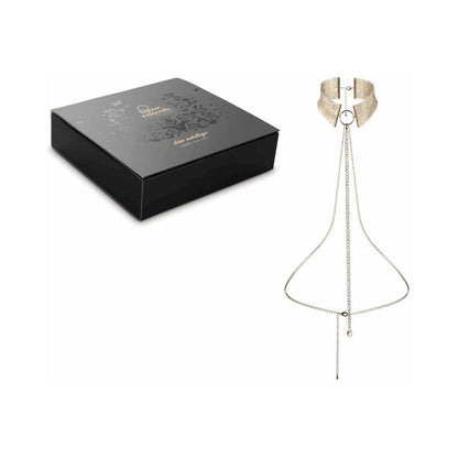 BIJOUX - DÉSIR MÉTALLIQUE BLACK METALLIC NECKLACE