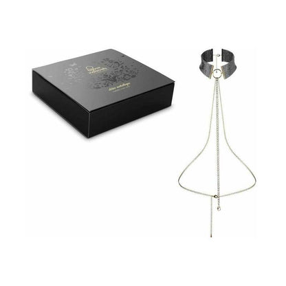 BIJOUX - DÉSIR MÉTALLIQUE BLACK METALLIC NECKLACE