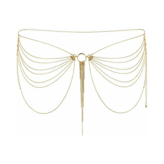 BIJOUX INDISCRETS MAGNIFIQUE CHAIN WAIST JEWELRY GOLD