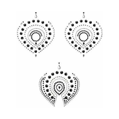 BIJOUX - INDISCRETS FLAMBOYANT BLACK&SILVER