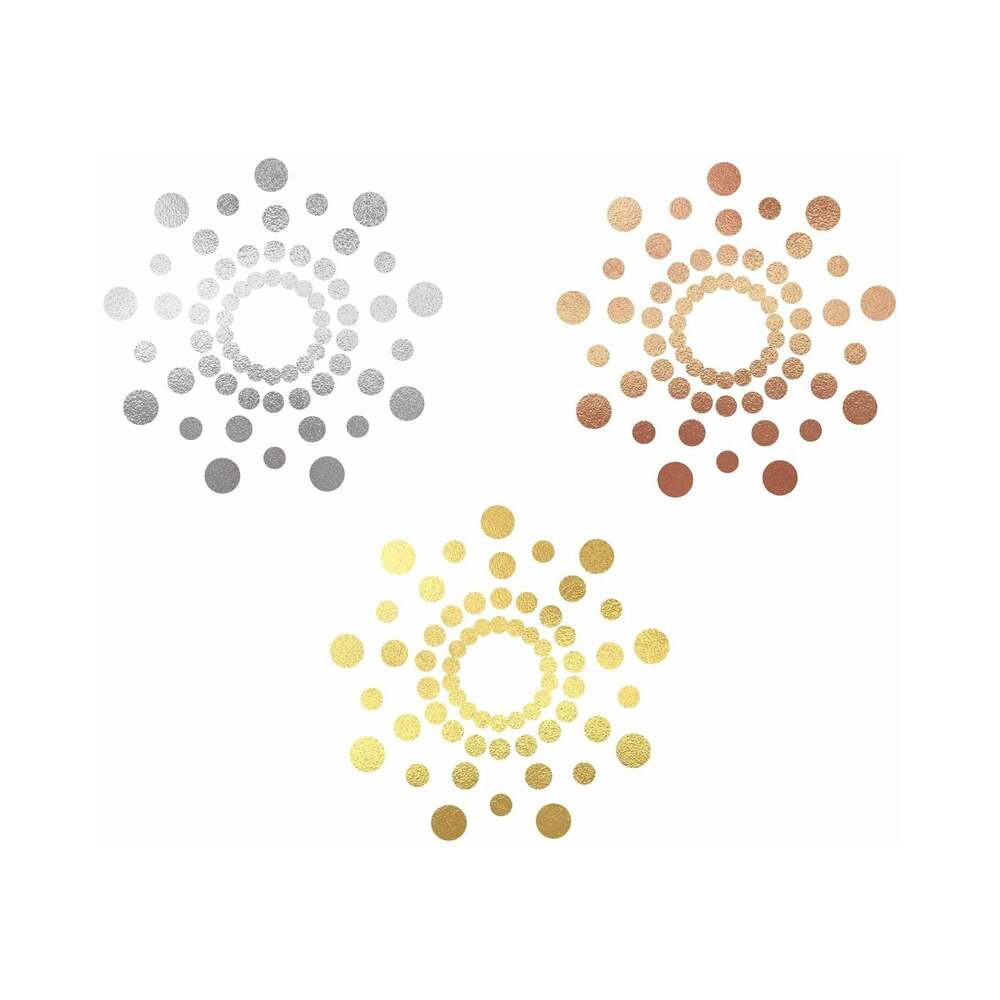 BIJOUX INDISCRETS MIMI METALLIC BODY TATTOOS