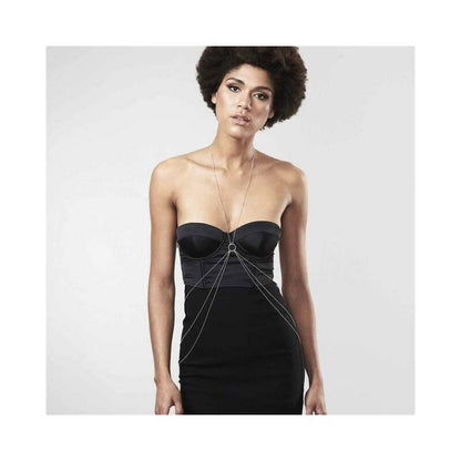 BIJOUX - MAGNIFIQUE METAL CHAINS FOR THE BODY 8 SILVER