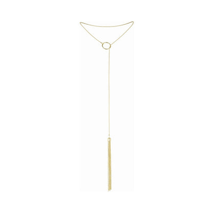BIJOUX INDISCRETS MAGNIFIQUE TICKLER PENDANT GOLD