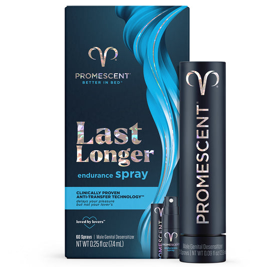 PROMESCENT - CLIMAX CONTROL DESENSITIZER SPRAY (60 SPRAYS) 0.25 OZ.