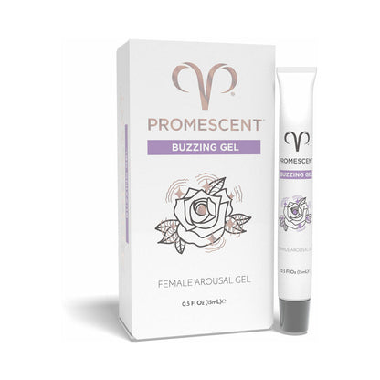 PROMESCENT - FEMALE AROUSAL BUZZING GEL 0.5 OZ.