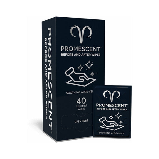 PROMESCENT BEFORE & AFTER INDIVIDUAL WIPES 40-PACK