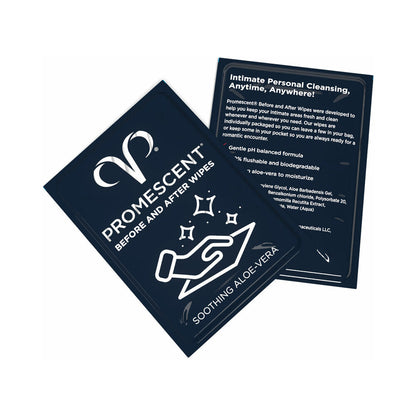 PROMESCENT BEFORE & AFTER INDIVIDUAL WIPES 40-PACK