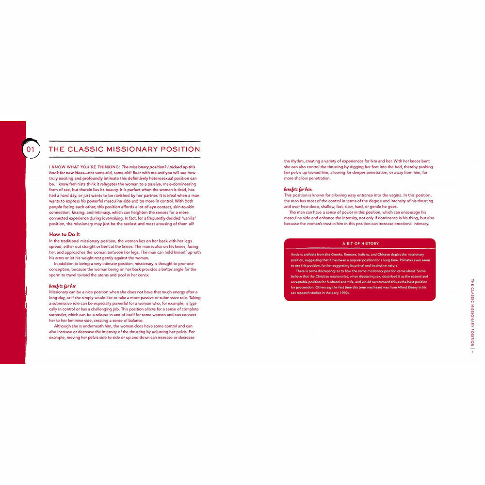 CLASSIC SEX POSITIONS REINVENTED