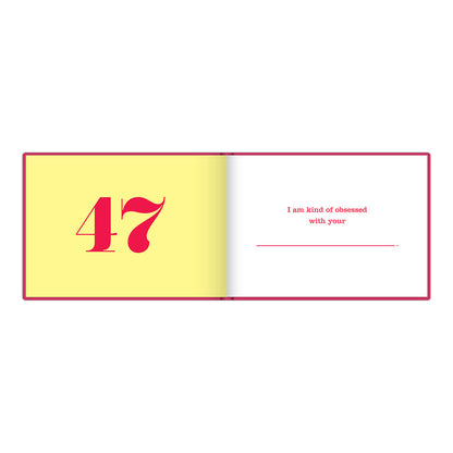 WHAT I LOVE ABOUT YOU BY ME ACTIVITY BOOK