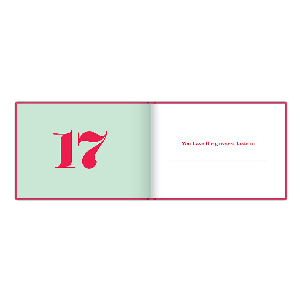 WHAT I LOVE ABOUT YOU BY ME ACTIVITY BOOK