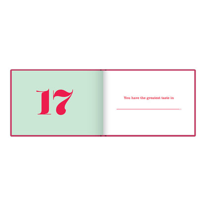 WHAT I LOVE ABOUT YOU BY ME ACTIVITY BOOK