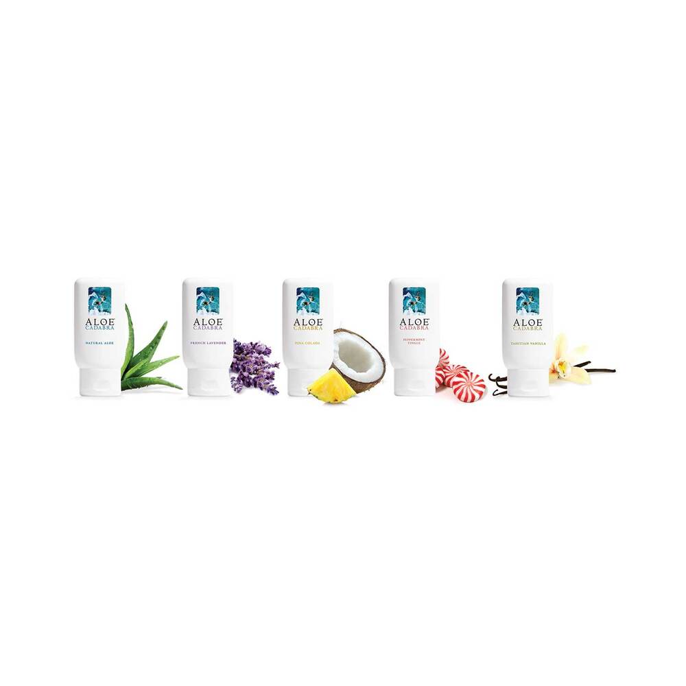 ALOE CADABRA - TAHITIAN VANILLA ALOE LUBRICANT 2.5 OZ.