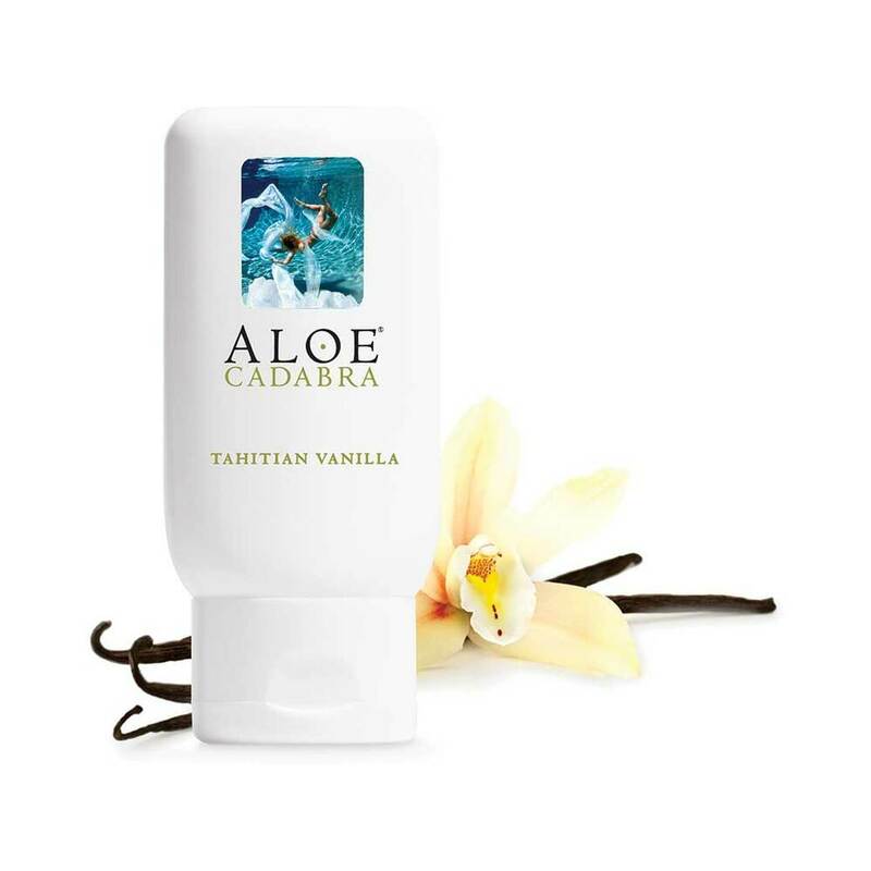 ALOE CADABRA TAHITIAN VANILLA ALOE LUBRICANT 2.5 OZ.