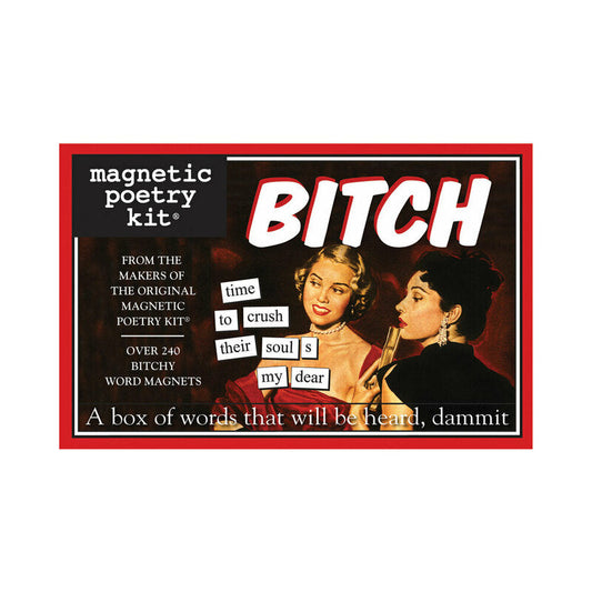 MAGNETIC POETRY KIT: BITCH EDITION