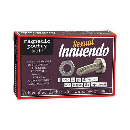 MAGNETIC POETRY KIT: SEXUAL INNUENDO EDITION