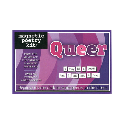 MAGNETIC POETRY - KIT: QUEER EDITION