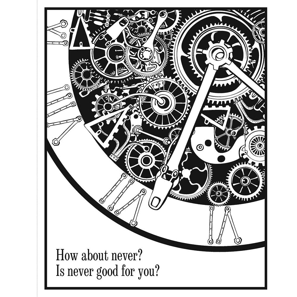 MOMMY DRINKS BECAUSE YOU CRY COLORING BOOK