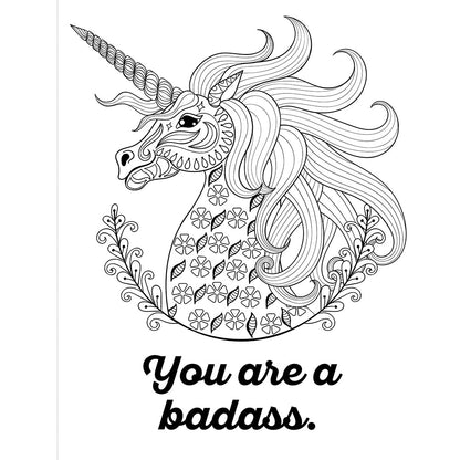 CHEER THE F*CK UP COLORING BOOK