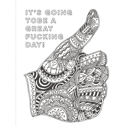 CHEER THE F*CK UP COLORING BOOK