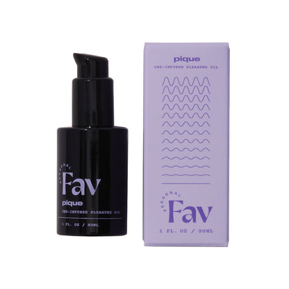 PERSONAL FAV PIQUE CBD-INFUSED PLEASURE OIL 1 OZ.