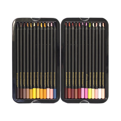 SKIN TONE COLORED PENCILS 24-PACK