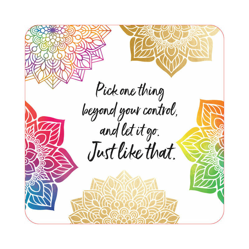 PETER PAUPER PRESS - INNER FUCKING PEACE CARDS (SET OF 60)
