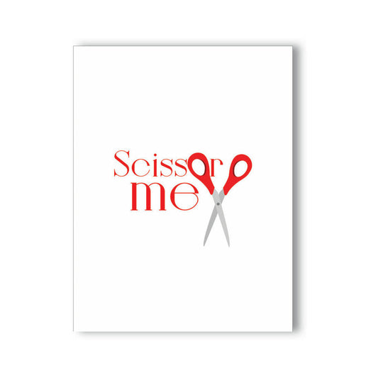 KUSHKARDS - SCISSOR ME NAUGHTY KARD