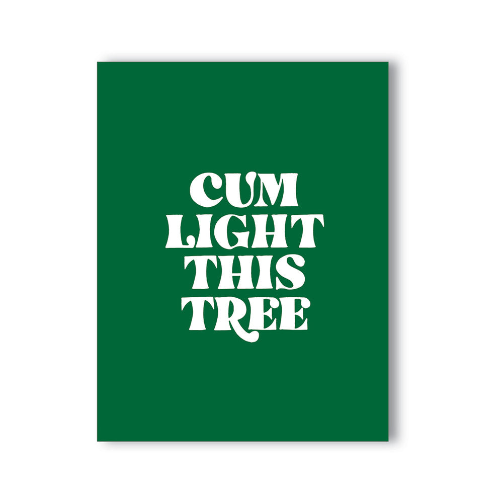 CUM LIGHT THIS TREE NAUGHTY KARD