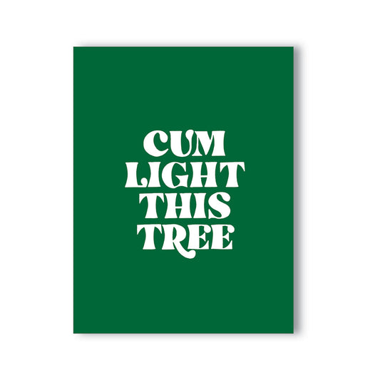 CUM LIGHT THIS TREE NAUGHTY KARD