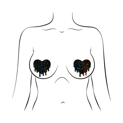 PASTEASE - MELTED HEART PASTIES BLACK