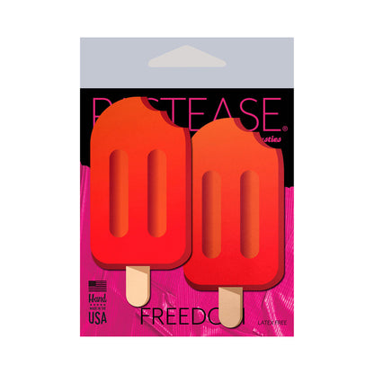 PASTEASE - CHERRY RED POPSICLE PASTIES