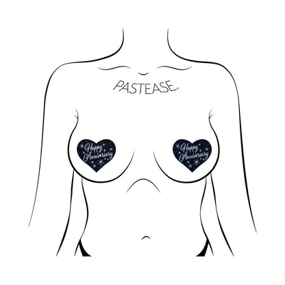 PASTEASE - HAPPY ANNIVERSARY HEART PASTIES