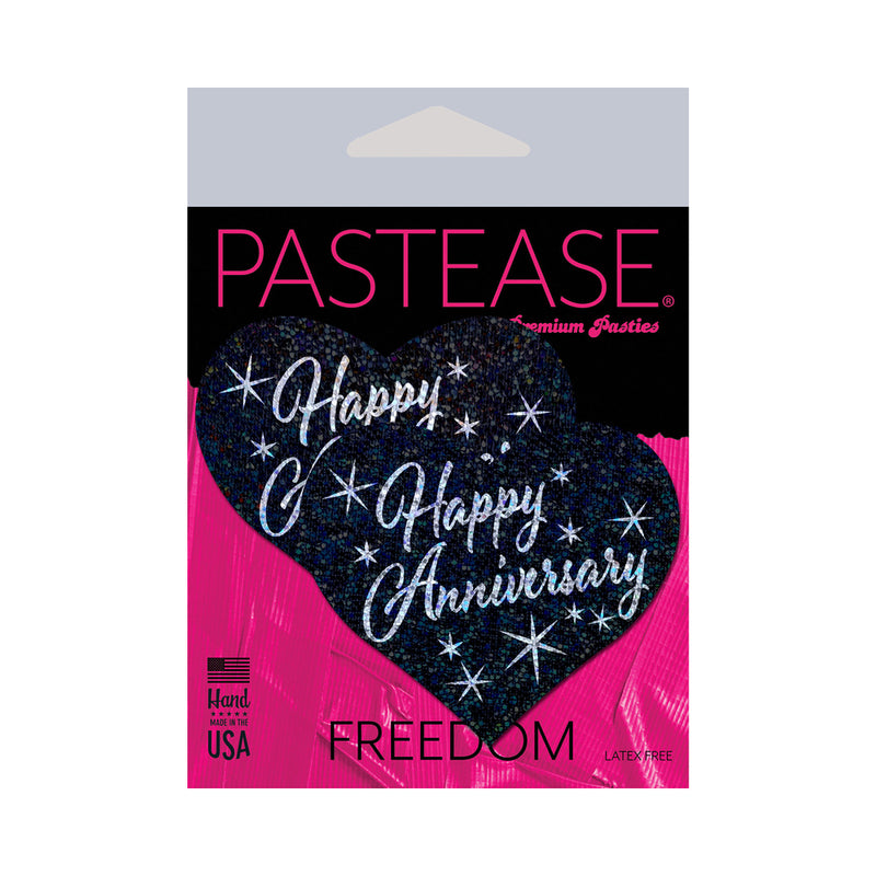 PASTEASE - HAPPY ANNIVERSARY HEART PASTIES